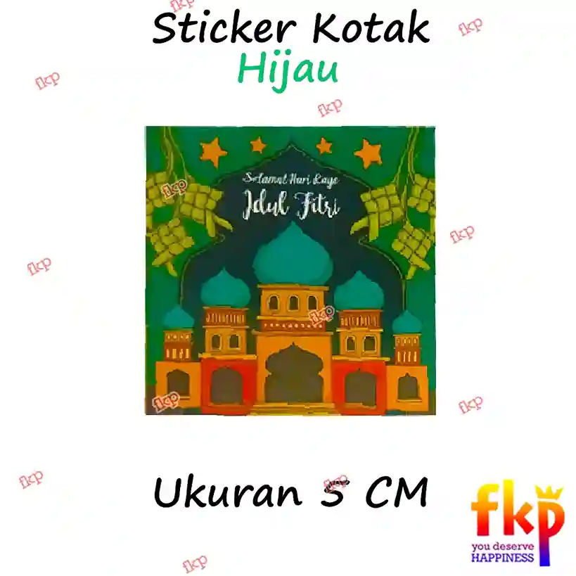 Kotak 5 Cm : Hijau